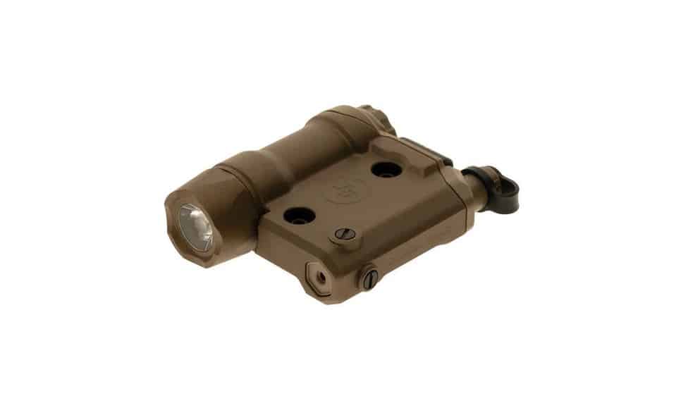Crimson Trace CMR-301 Rail Master Pro tan green laser and white light
