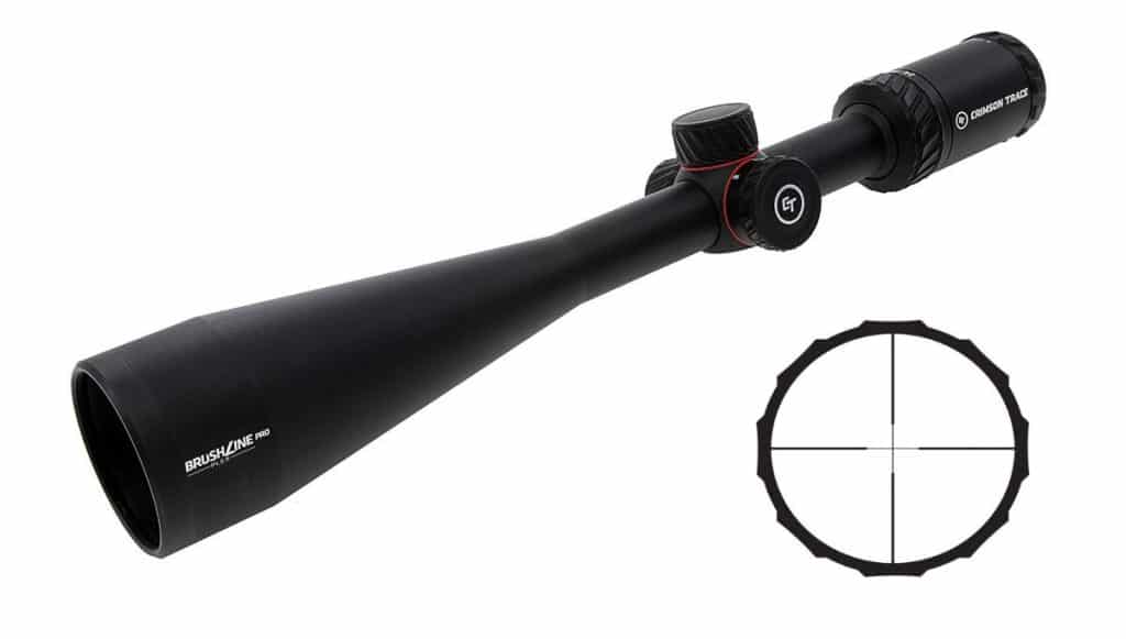 Crimson Trace Brushline Pro 3-12x 30mm Plex rifle scope