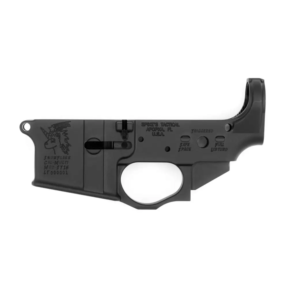 Spikes Tactical STLS030 Snowflake stripped multi-caliber AR-15 lower receiver