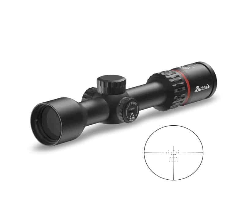 Burris Fullfield 2-8x35mm illuminated Ballistic E3 rifle scope in black matte