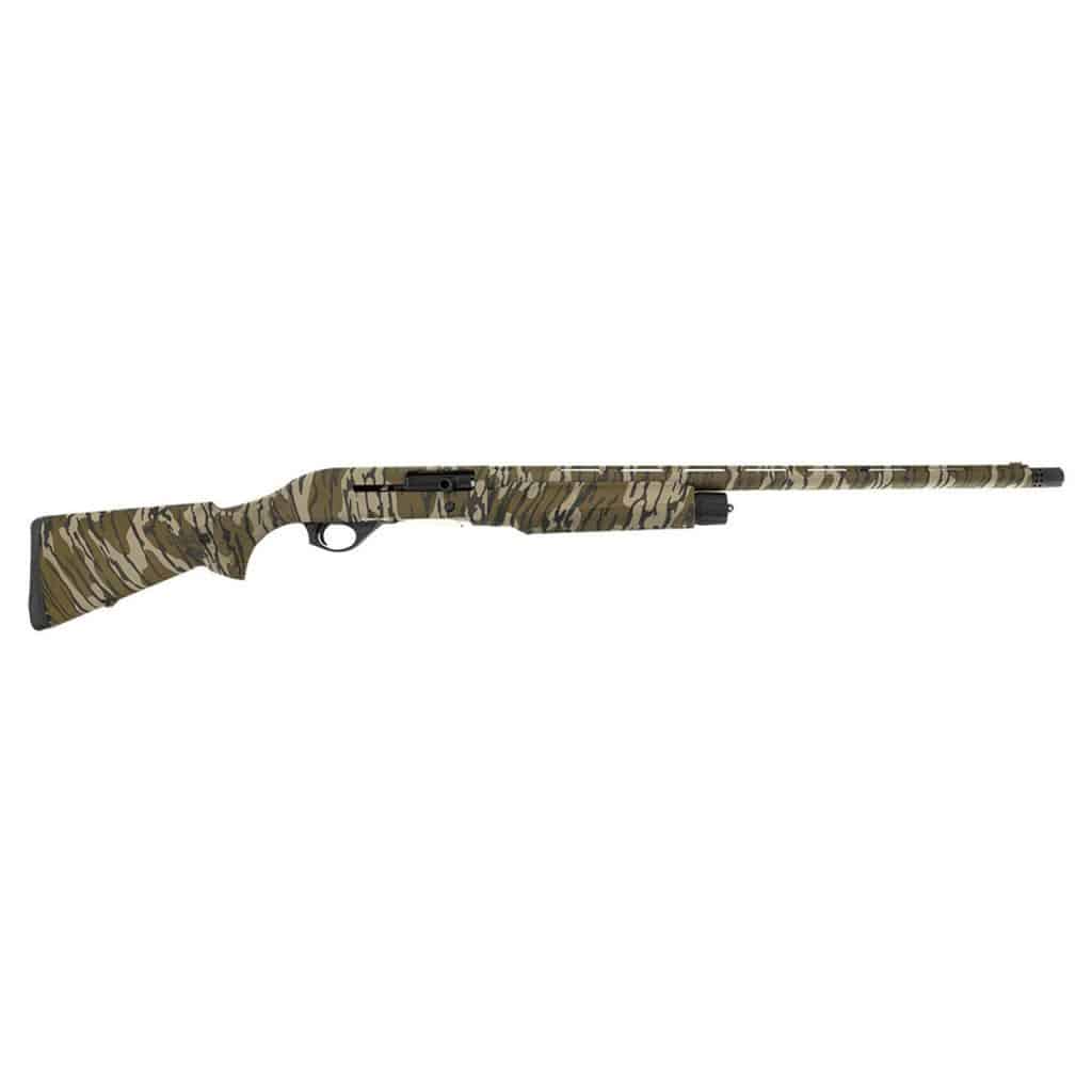 Spandau S2 20 gauge semi-auto shotgun with 24-inch barrel and Mossy Oak Bottomland finish
