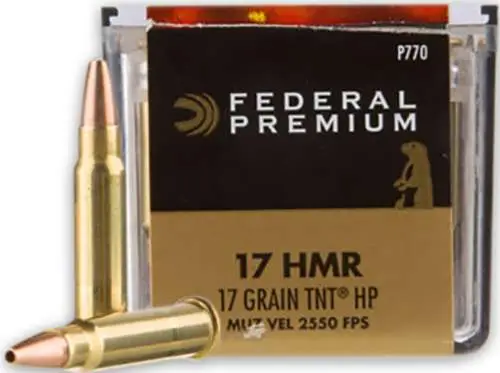 Federal Premium V-Shok .17 HMR 17 grain TNT JHP 50-round box