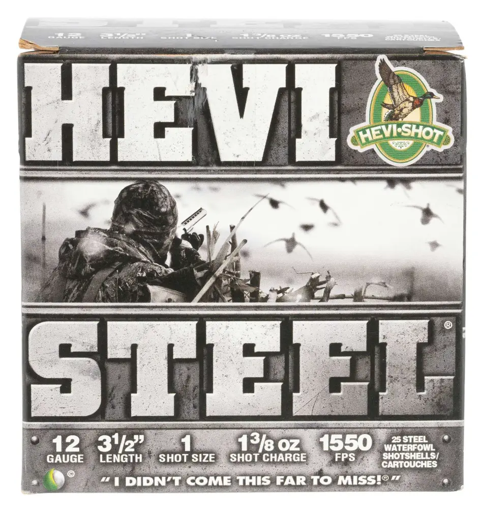 HEVI-Shot HEVI-Steel 12 gauge 3-1/2-inch #1 steel shotshells