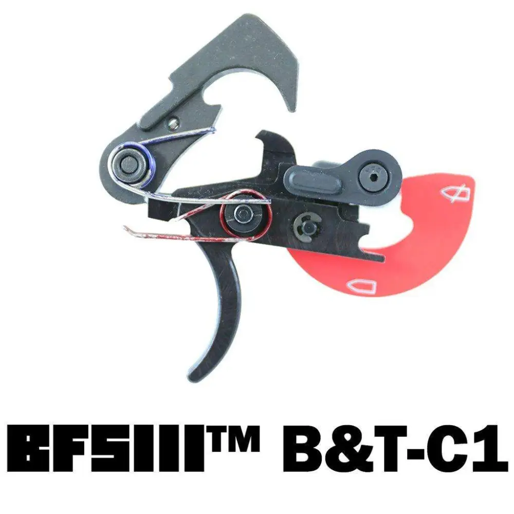 Franklin Armory BFSIII BT-C1 black curved binary trigger for B&T firearms