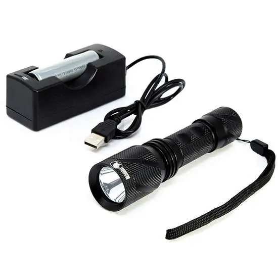 Predator Tactics Laborer flashlight in matte black