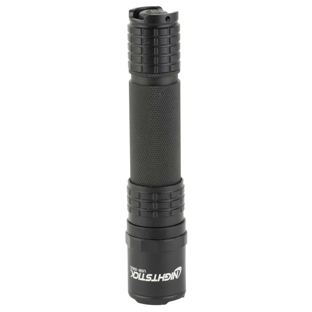 Nightstick USB-558XL black anodized USB rechargeable LED flashlight