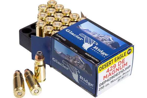 Magnum Research .429 DE 210 grain JHP ammunition, 20-round box