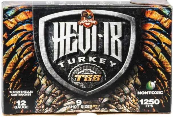 HEVI-Shot HEVI-18 TSS 12 gauge 3.5-inch #9 turkey shotshells