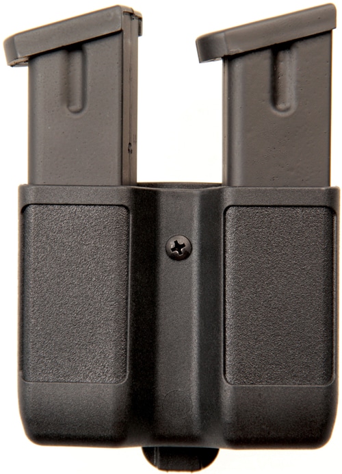 BLACKHAWK Double Mag Case Double Stack matte black polymer magazine carrier