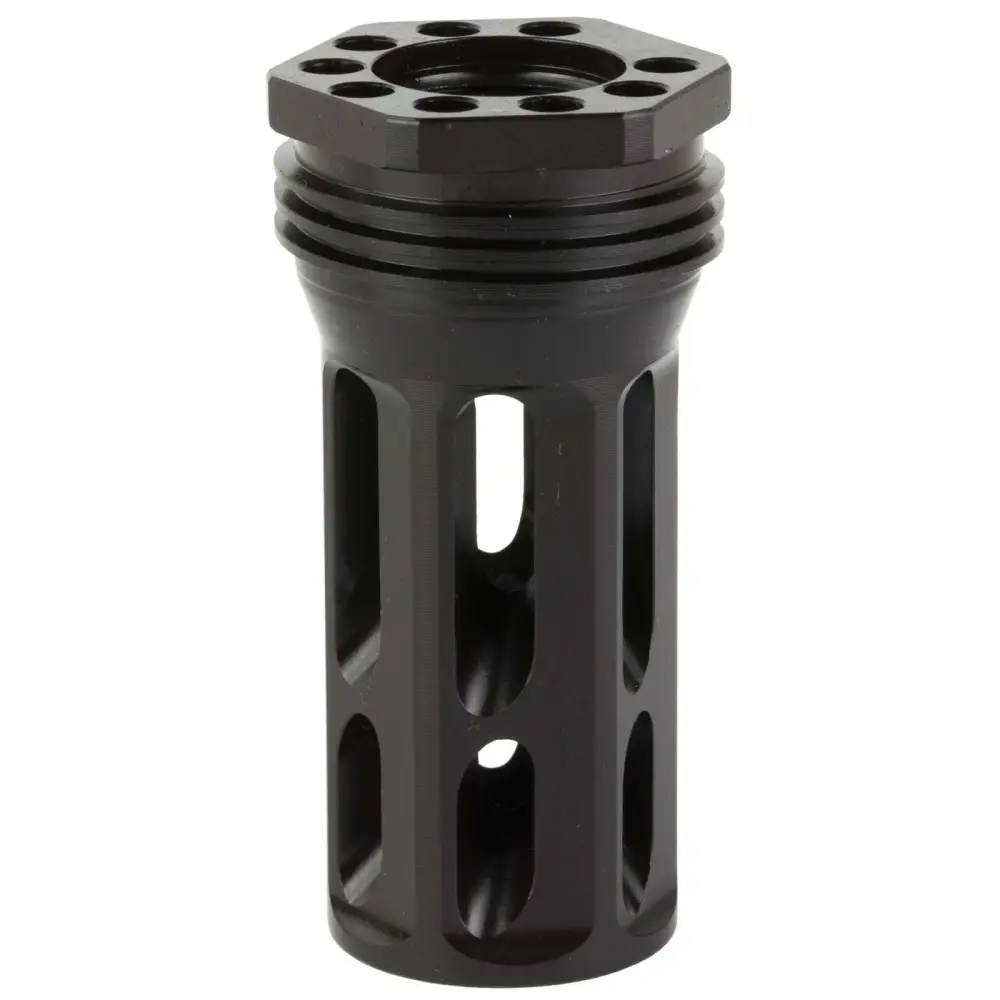 HUXWRX QD 762 black flash hider for 7.62mm platforms