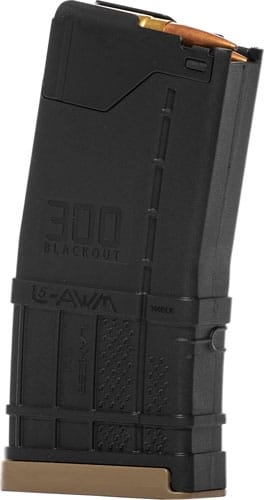 Lancer L5AWM black 20-round .300 AAC Blackout AR-15 magazine