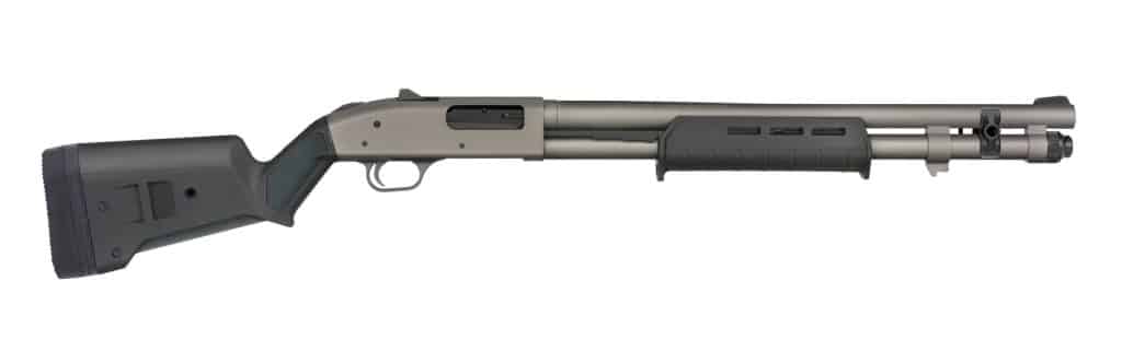 Mossberg 590A1 Pro 12 Gauge Tungsten Cerakote Magpul SGA