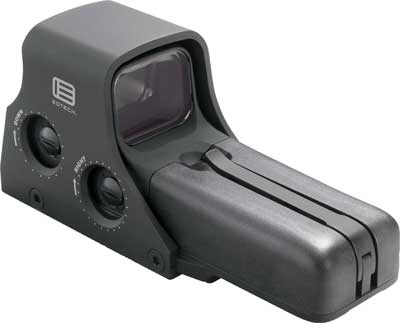 EOTECH 512 black holographic sight with 68 MOA ring and 1 MOA dot