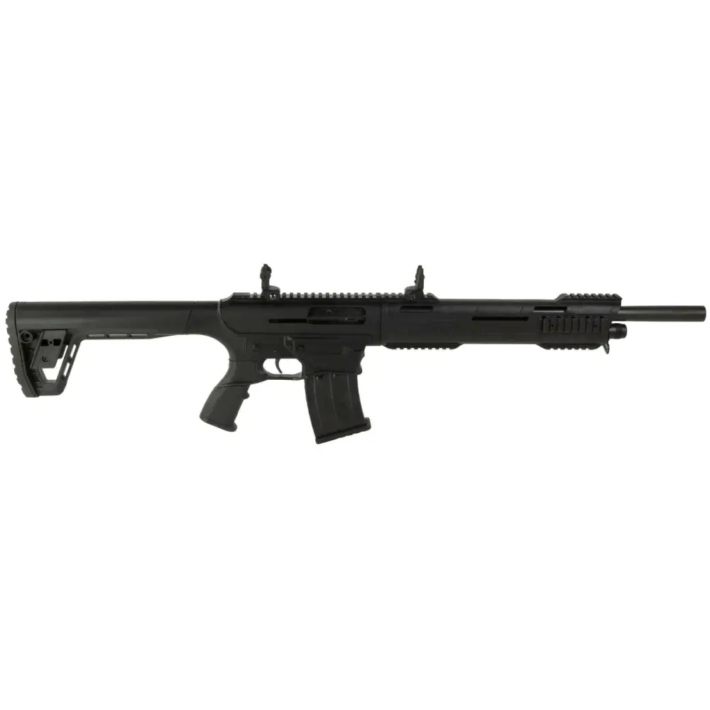 Tokarev TAR 12P 12-gauge semi-auto shotgun with 18.5-inch barrel and black finish