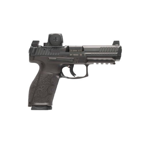 HK VP9A1 F 9mm black optic-equipped semi-auto handgun