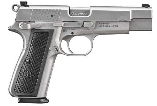 FN High Power 9mm 4.7-inch stainless single-action pistol