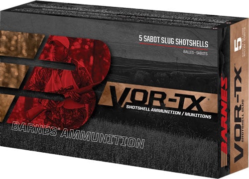 Barnes VOR-TX 20 Gauge 2.75-inch 250-grain Expander Tipped Slugs
