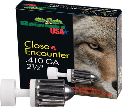 Brenneke Close Encounter .410 Bore 2.5-inch 1/4-ounce lead slugs