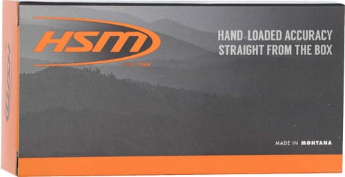 HSM .222 Remington 50 grain rifle ammunition, 20-round box