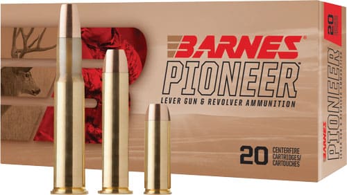 Barnes Pioneer .30-30 Winchester 150 grain TSX flat-nose ammunition box