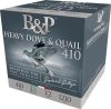 B&P .410 Bore 2.5-inch #7.5 lead shot shells, 250-round case
