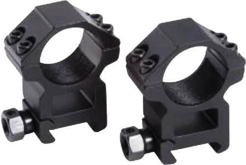 Traditions A763H tactical scope rings with matte-black finish and four-screw design