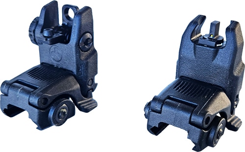Hi-Viz ARN21 folding AR-15 back-up sight set with tritium front post