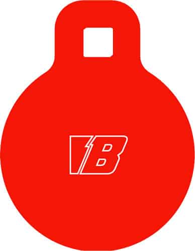 Bash Target Supply AR500 4-inch round steel gong target