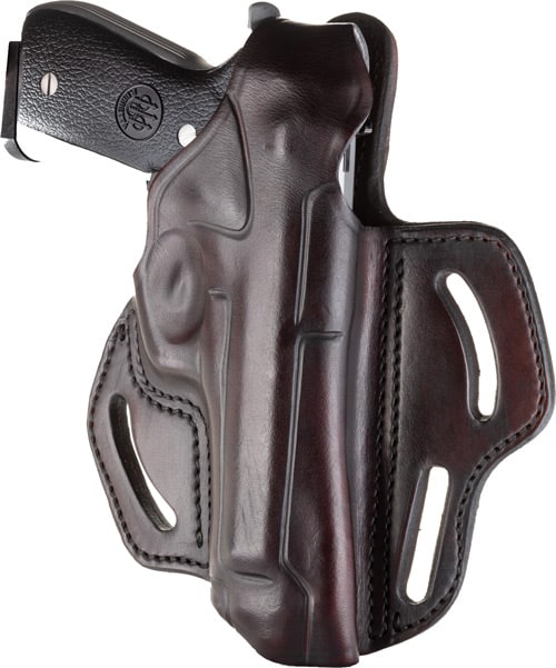 1791 Gunleather BHX brown right-hand multi-fit leather belt holster