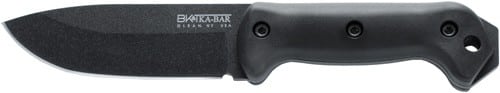 Ka-Bar Becker BK2 Campanion fixed blade knife with black handle and sheath