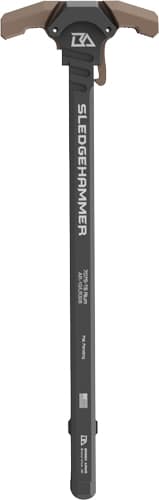 Breek Arms Sledgehammer ambidextrous charging handle in Flat Dark Earth
