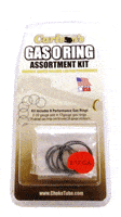 Carlson's graphite-coated gas O-ring assortment kit for autoloading shotguns