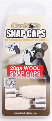 Carlson's 00106 20 gauge aluminum snap caps two-pack