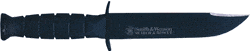 Smith & Wesson Search & Rescue black fixed-blade knife with nylon sheath