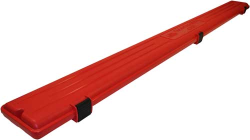 MTM red gun cleaning rod case for four rifle or shotgun cleaning rods