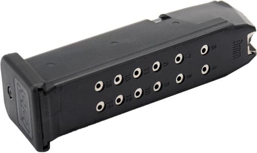 Ed Brown black stainless-steel 9mm 15-round magazine for Glock