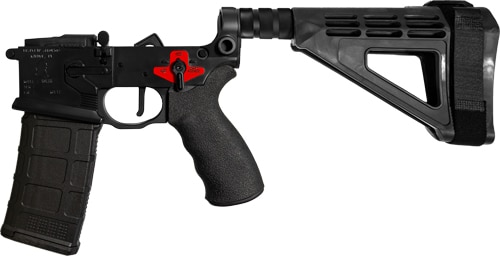 Franklin Armory BFSIII Elite Salus black AR-15 lower with SBM4 brace