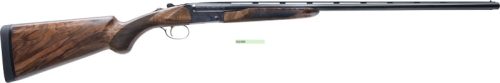 AKKAR 528 High Noon Elite over/under shotgun with 28-inch blued barrel and walnut stock