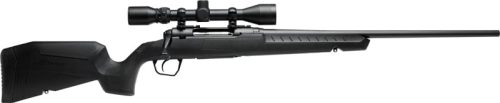 Savage Axis XP bolt-action rifle with black stock and 3-9x40 scope