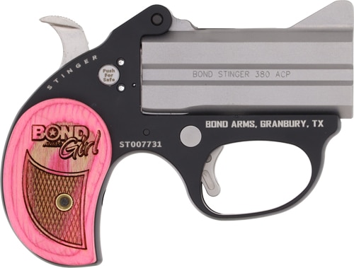 BOND ARMS Stinger Girl .380 ACP 3" Stainless Barrel