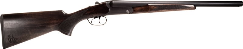 Heritage Badlander 12 gauge side-by-side shotgun with walnut stock