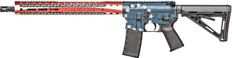Black Rain Ordnance Spec+ Patriot 5.56 NATO rifle with 16-inch barrel