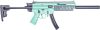 American Tactical GSG-16 .22 LR semi-auto rifle in mint green with collapsible stock