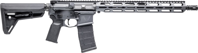 VKTR VK1 5.56 NATO rifle with 16.1-inch barrel and grey stock