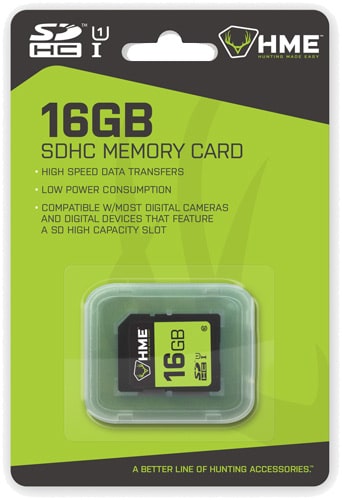 HME 16GB SDHC memory card