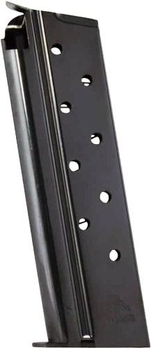 Iver Johnson 1911 .38 Super Officer black steel magazine