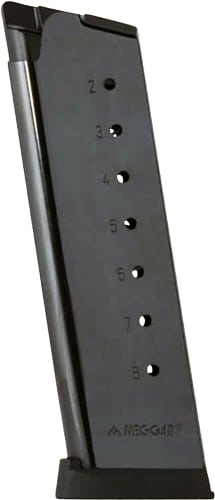 Iver Johnson black steel 1911 .45 ACP 8-round magazine