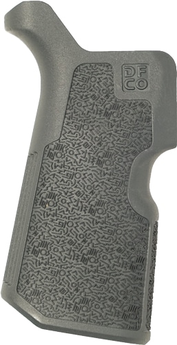 Die Free Co Kung Fu Grip in gray with 12-degree angle for AR15 and AR10 platforms