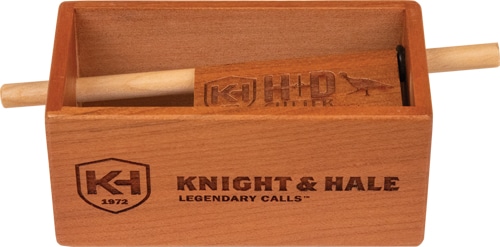 Knight & Hale HD Cutter push/pull turkey call in brown and purple