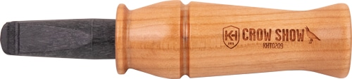 Knight & Hale Crow Show turkey locator call with hand-turned cherry body